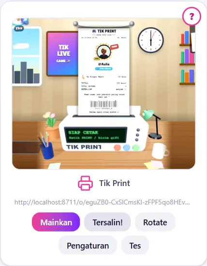 Klik Salin Link sampai muncul Tersalin!